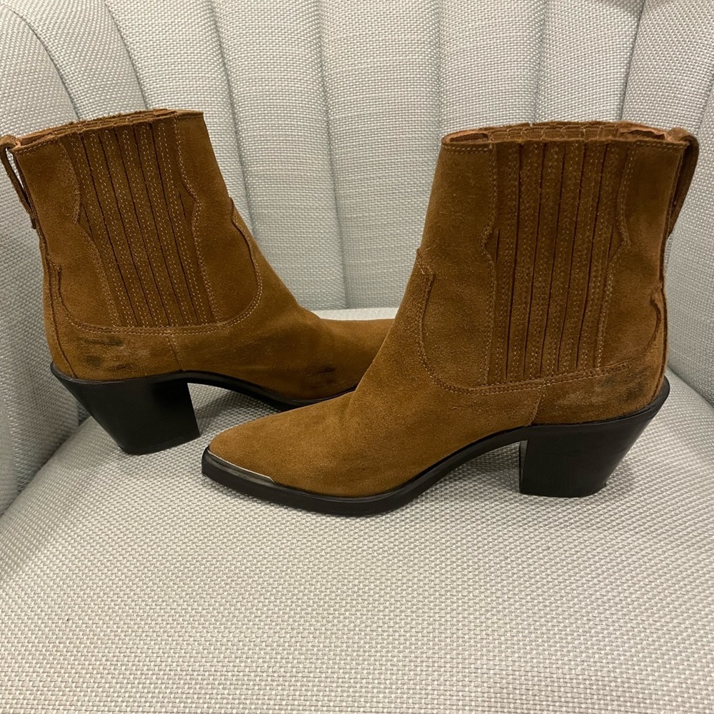 The Kooples Suede Western Boot - Picture 5 of 12